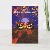 Carte Citrouilles d'Halloween (Devant)