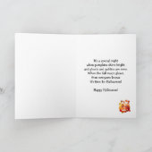 Carte Citrouilles d'Halloween (Intérieur)