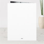 Carte Citrouilles Doberman Halloween Épouvantable (Dos)