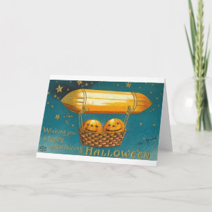 Carte Citrouilles en panier volant