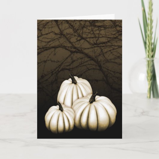 Carte Citrouilles fantômes (Devant)