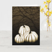 Carte Citrouilles fantômes (Fleur jaune)
