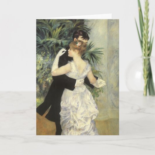 Carte City Dance de Pierre Renoir, Art Vintage (Devant)