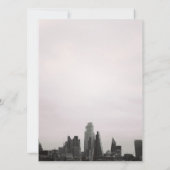 Carte City of London Skyline (Dos)