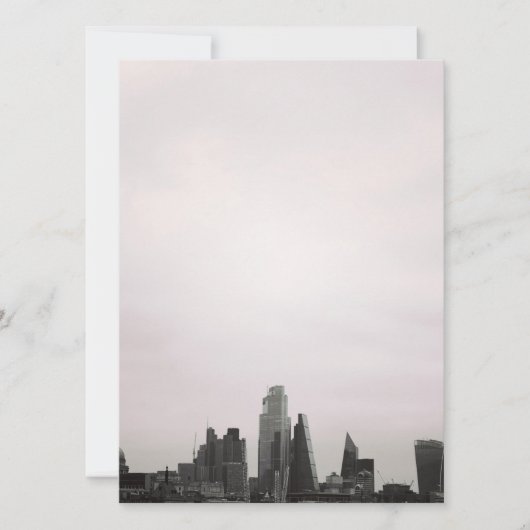 Carte City of London Skyline (Devant)