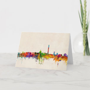 Carte Cityscape de Washington DC Skyline