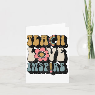 Carte Ck To School Enseigner L'Amour Inspirer Les Enseig