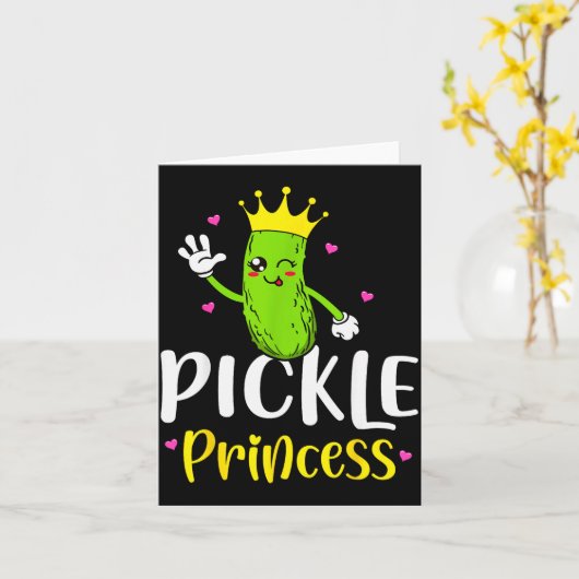 Carte Ckle Princess Funny Ckle Cuber Girl (Fleur jaune)