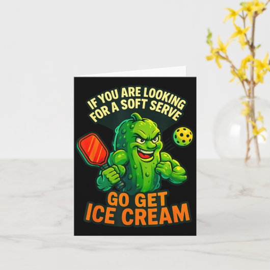 Carte Ckleball Serve  (Fleur jaune)