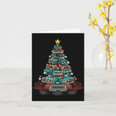 Carte Ckup Truck Christmas Tree Funny Clic Car Graphic M (Fleur jaune)