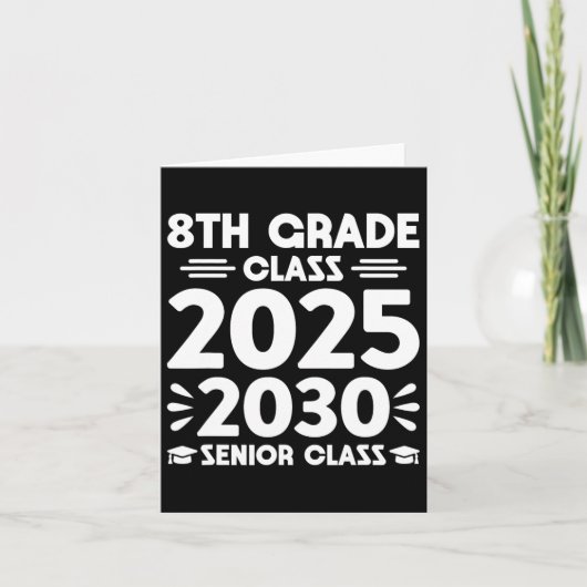 Carte Cl 8E Grade De 2025 Future Cl Senior De 2030 (Devant)