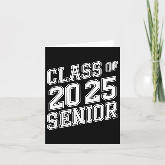 Carte Cl De 2025 Diplômé Secondaire Filles Garçon (Devant)