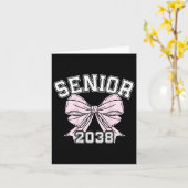 Carte Cl De 2038 Senior Coquette Bow Aesthétique (Fleur jaune)