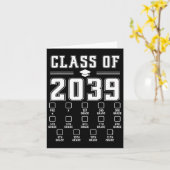 Carte Cl de 20&#  Grandir avec moi de la maternelle à l (Fleur jaune)