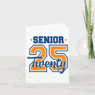 Carte Cl Of 2025 Senior 2025 Graduation Ou Premier Jour