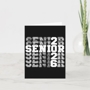 Carte Cl Of 2026 Senior 2026 Retour À L'École 2026 Gradu