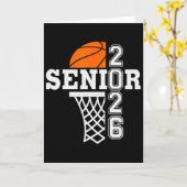 Carte Cl Of 2026 Sketll Senior 26 Player Team Graduation (Fleur jaune)