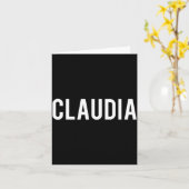 Carte Cla - Cool New Funny Name Fan Gift Tee  (Fleur jaune)