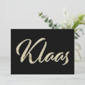 Carte Claa White Gold (Debout devant)