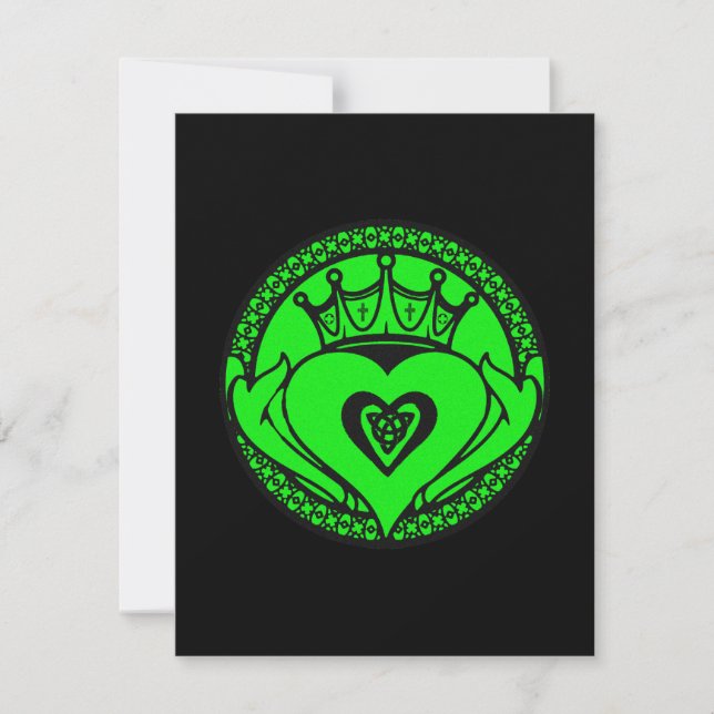 Carte Claddagh (Devant)