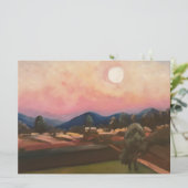 Carte Clair de lune à la campagne (Debout devant)