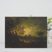 Carte Clair de lune (par Ralph Albert Blakelock) (Debout devant)