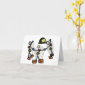 Carte Clair Glue Web| Métaphore de l'histoire (Fleur jaune)