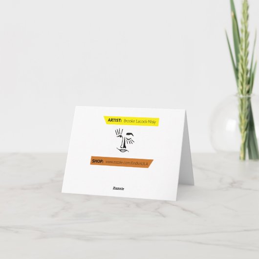 Carte Clair Glue Web| Métaphore de l'histoire (Dos)