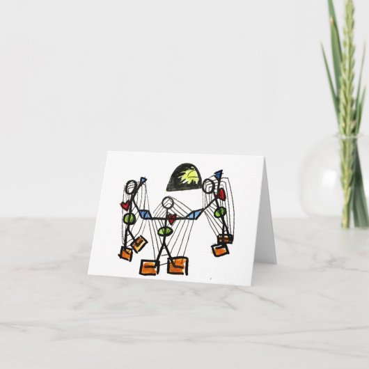 Carte Clair Glue Web| Métaphore de l'histoire (Devant)