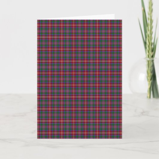 Carte Clan Ritchie Tartan (Devant)