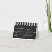 Carte clap cinéma (Dos)