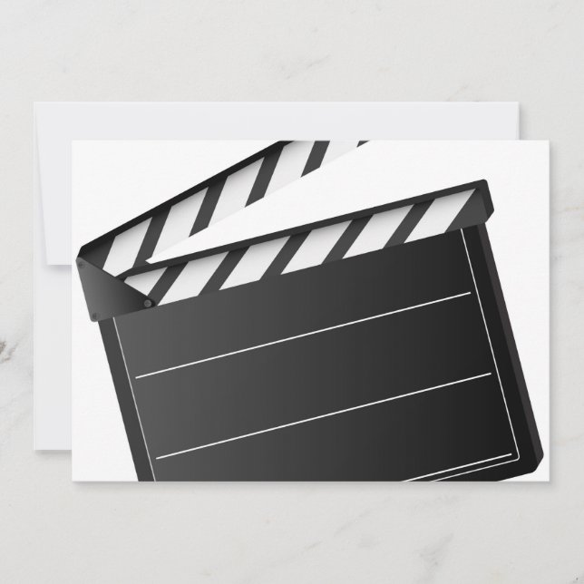 Carte Clappeur de film (Devant)