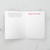 Carte Clara Barton Nurses Day Grey Card (Intérieur)