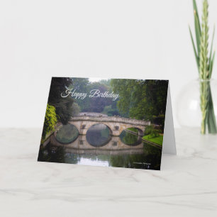 Carte Clare College Bridge, Cambridge Birthday Card