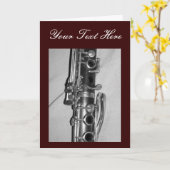 Carte Clarinet (Fleur jaune)