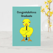 Carte Clarinet Chick (Fleur jaune)