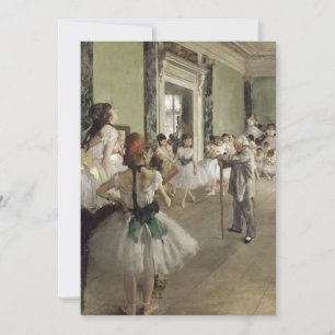 Carte Classe Ballet   Edgar Degas