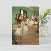 Carte Classe Danse | Edgar Degas (Debout devant)