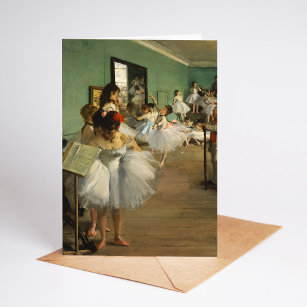 Carte Classe Danse   Edgar Degas