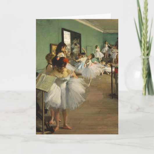 Carte Classe Danse | Edgar Degas (Devant)