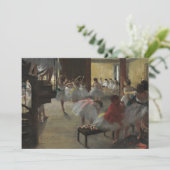 Carte Classe Danse | Edgar Degas (Debout devant)