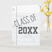 Carte Classe De (Fleur jaune)