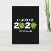 Carte Classe de 2020 Funny Virus Graduation (Devant)