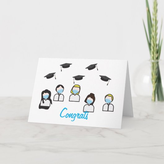 Carte Classe de 2020 Graduation (Devant)