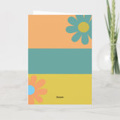 Carte Classe de 2023 Félicitations Rétro Graduation (Dos)