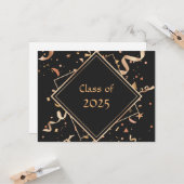 Carte Classe de 2025, (Devant/Arrière en situation)