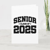 Carte Classe de 2025 Lycée Graduation Senior 2025 (Devant)