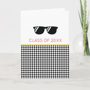 Carte CLASSE DE 20XX Graduation Lunettes de soleil WATO