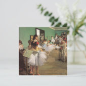 Carte Classe de danse par degrés, Ballet d'impressionnis (Debout devant)