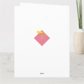 Carte Classe de graduation personnalisée de 2025 (Dos)